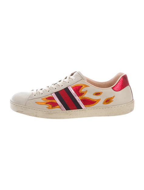 gucci sneakers flame|gucci sneakers 2020.